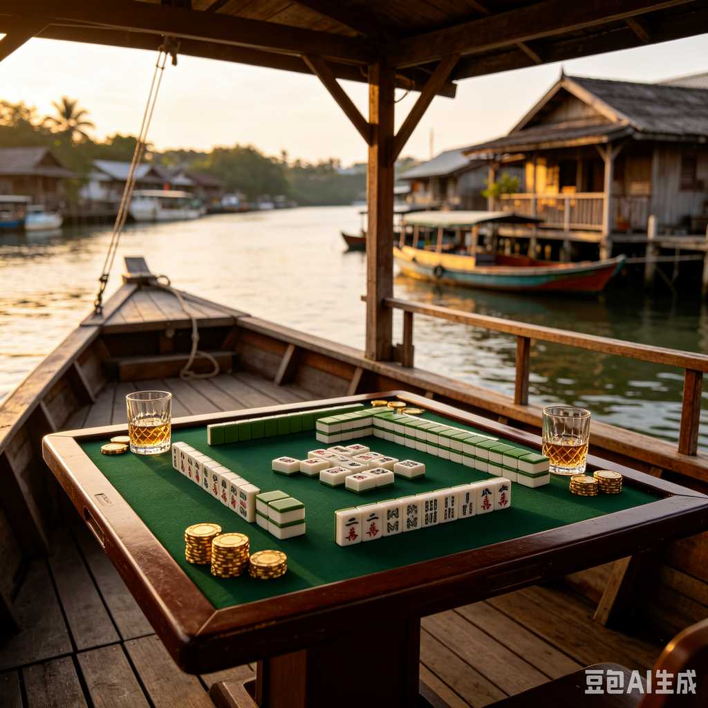 light mahjong set for easy carry