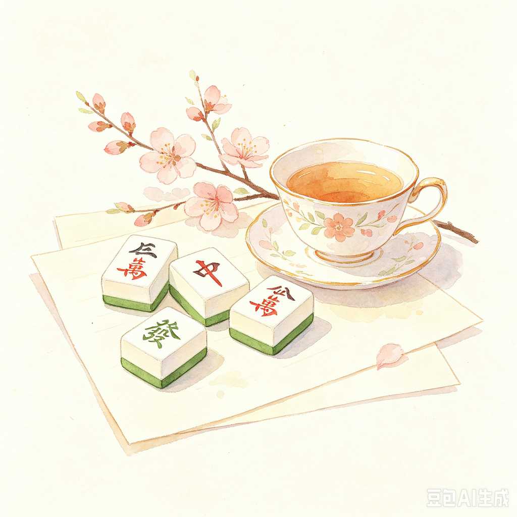luxury minimalist mahjong set